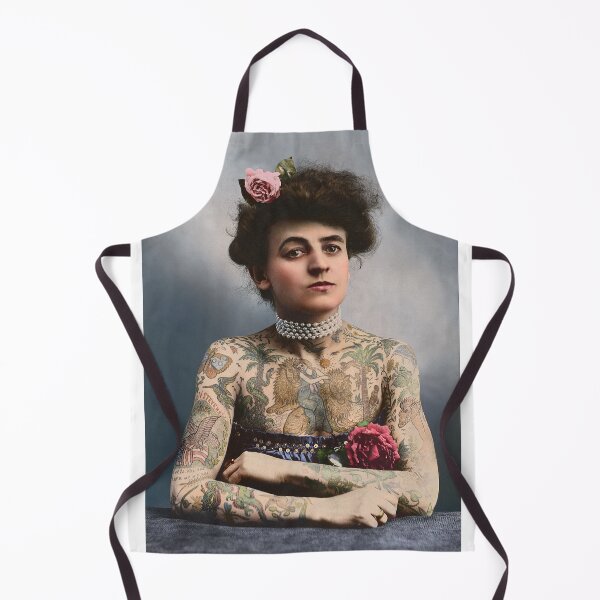 Item preview, Maud Wagner, first female tattoo artist in US, 1907 designed and sold by Sanna Dullaway.