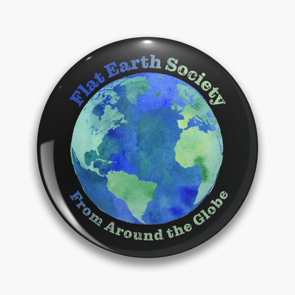Item preview, Flat Earth Society designed and sold by GeckodojoDraws.
