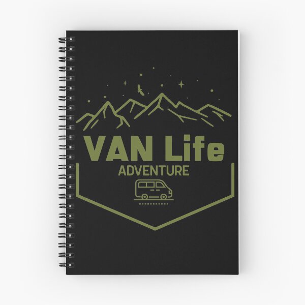 Item preview, Van Life - Van Life Mountain Adventure designed and sold by JJWilsonTees.