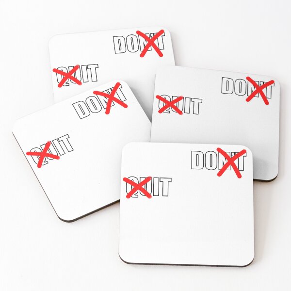 Item preview, Don’t quit  designed and sold by nellas1976.