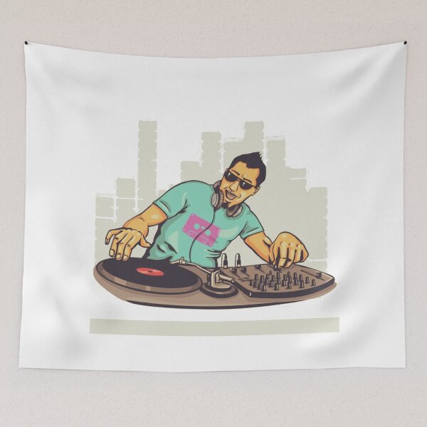 Item preview, Dj Mixer Shirt designed and sold by LIQA.