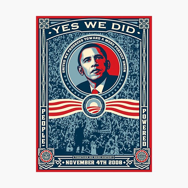 Obama Photographic Print