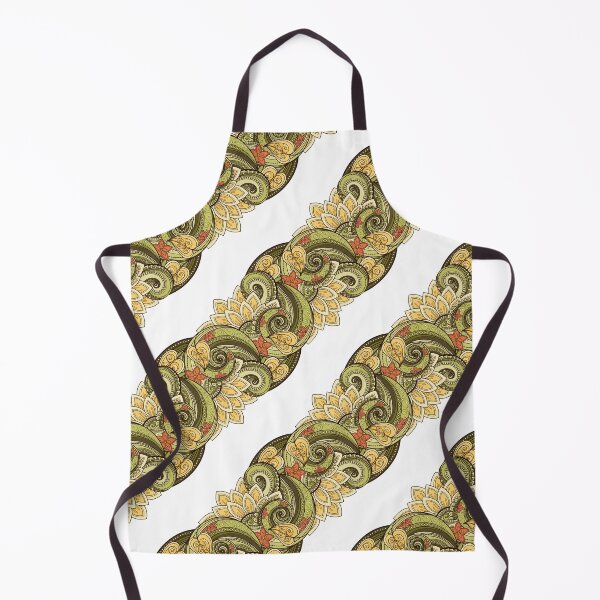 Item preview, Paisley Print with Vintage Floral Motifs, Striped Diagonal Composition designed and sold by lissantee.