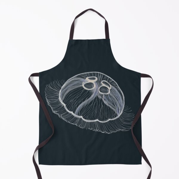 Item preview,  Hand drawn jellyfish Aurelia aurita designed and sold by Familyshmot.