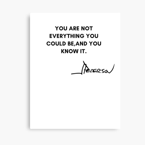 Jordan Peterson Quotes Canvas Print