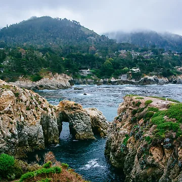 Artwork thumbnail, Parting Rocks, Carmel by jonbilous