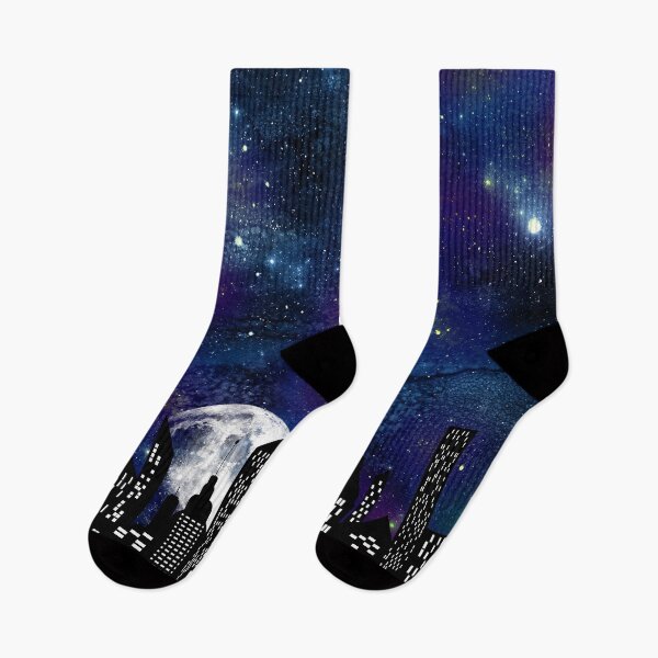 Item preview, Skyline stars, moon and sky designed and sold by bernd49.