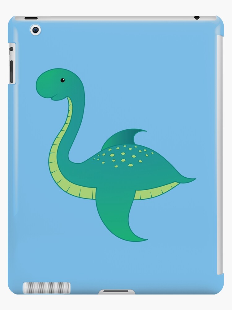 Coque Et Skin Adhesive Ipad Bebe Nessie Monstre Du Loch Ness Cryptid Mignon Par Kyramakesthings Redbubble