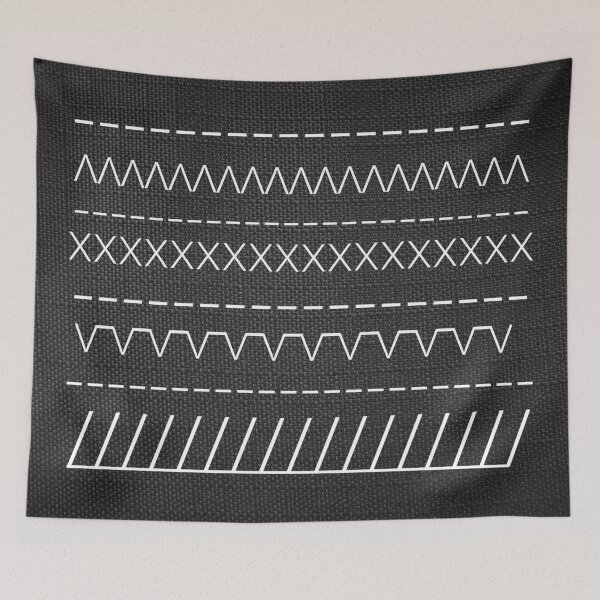 Item preview, Textured Fabric Effect Sewing Stitches Pattern designed and sold by Nancyanna.