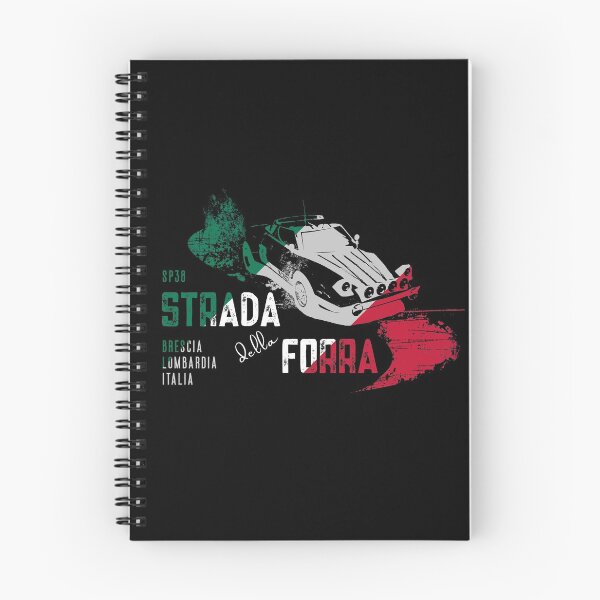 Item preview, Strada Della Forra Italy Classic Car T-Shirt + Sticker designed and sold by ROADTROOPER.