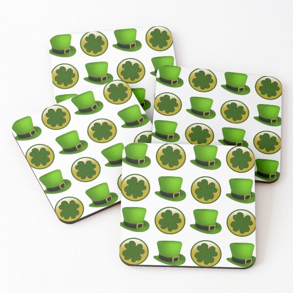 Item preview, 4 Leaf Clover and Leprechaun Hat Pattern designed and sold by MoonsmileProd.
