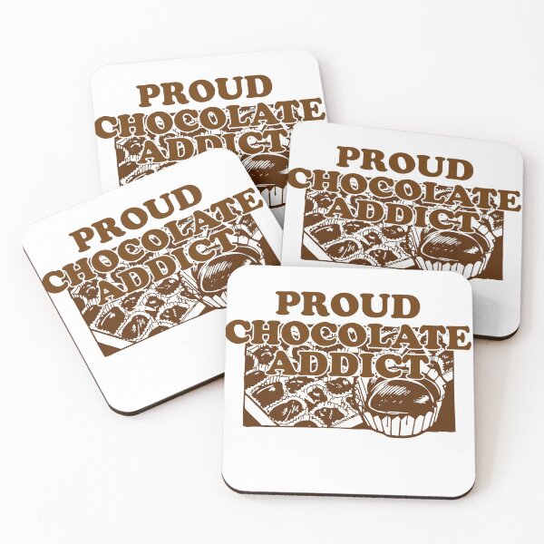 Item preview, PROUD CHOCOLATE ADDICT designed and sold by afternoontees.