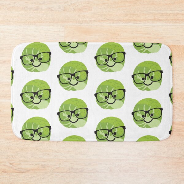 Item preview, Happy Hipster Brussels Sprout designed and sold by VicEllisArt.