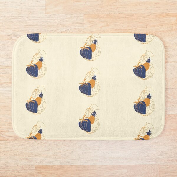 Item preview, Modern fruit_navy+Brown designed and sold by DainStudio.