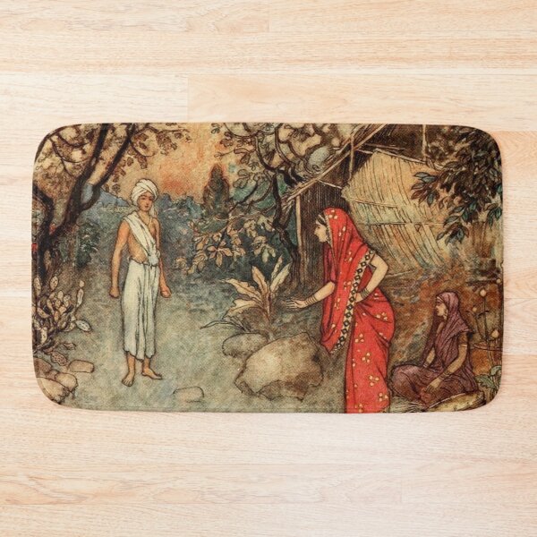 Artikelvorschau, Life in Bengal vintage illustration - Warwick Goble entworfen und verkauft von Vintage Designs +.
