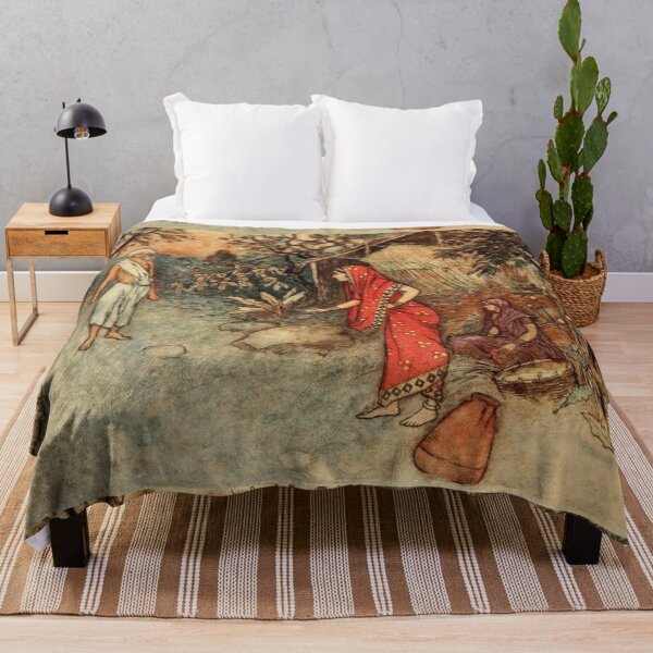 Artikelvorschau, Life in Bengal vintage illustration - Warwick Goble entworfen und verkauft von Vintage Designs +.
