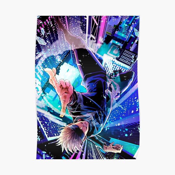 Gojo Jujutsu Kaisen Poster