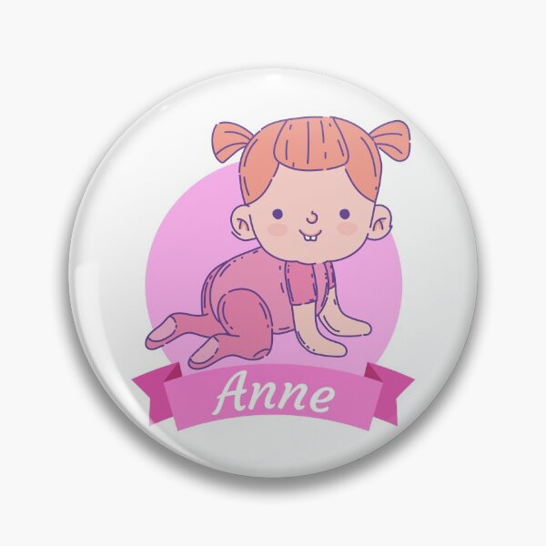 Item preview, Anne Girl names for babies designed and sold by Piztees.