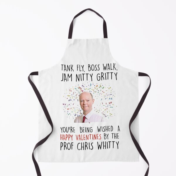 Item preview, Chris whitty "Tank Fly, Boss Walk, jam nitty gritty, you're being wished a happy valentines by the prof chris whitty" designed and sold by Alex3214.