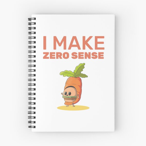 Item preview, I Make Zero Sense - Carrot Burger designed and sold by Clothing-Guru.