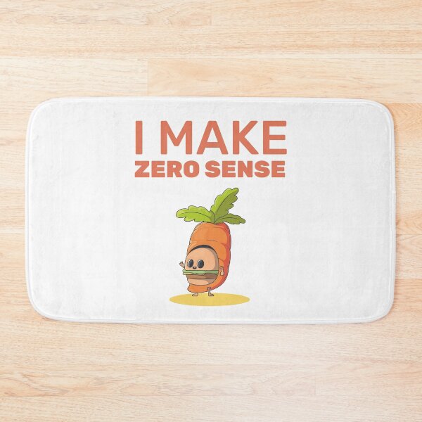 Item preview, I Make Zero Sense - Carrot Burger designed and sold by Clothing-Guru.
