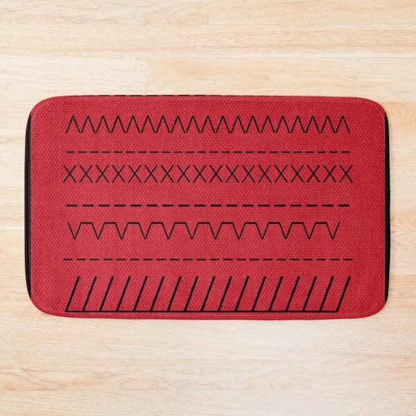 Item preview, Textured Fabric Effect Sewing Stitches Pattern designed and sold by Nancyanna.