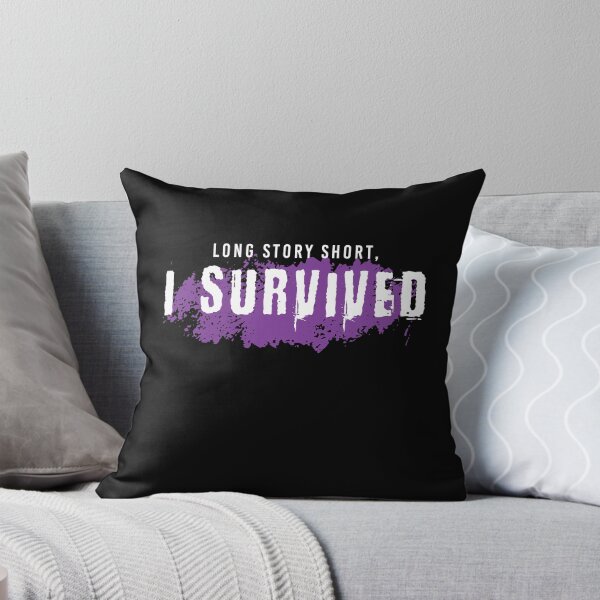 Item preview, Long Story Short I Survived Disease Cancer designed and sold by MooonTees.