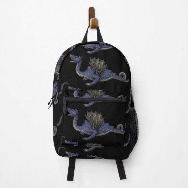 Item preview, Blue dragon design (black version) designed and sold by Niekvs.