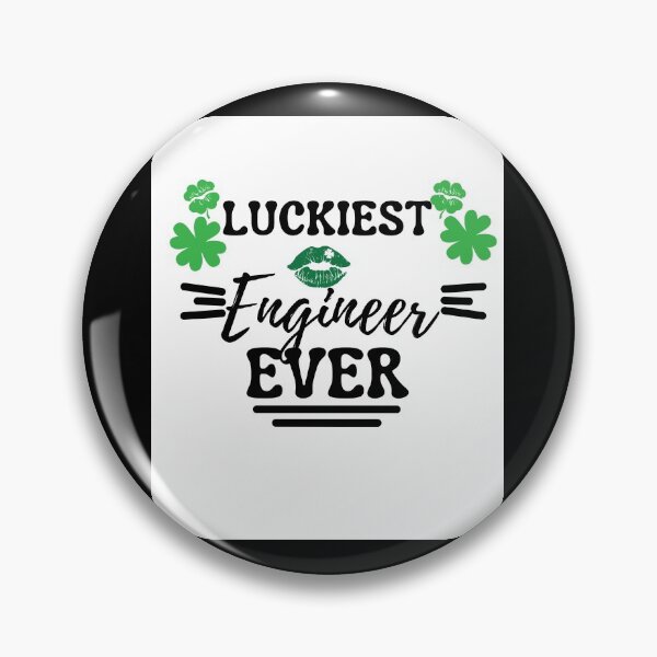 Item preview, Luckiest Engineer Ever - St. Patrick's Day designed and sold by PrintexDesigns.