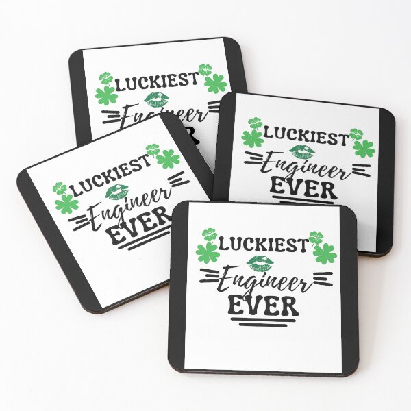 Item preview, Luckiest Engineer Ever - St. Patrick's Day designed and sold by PrintexDesigns.