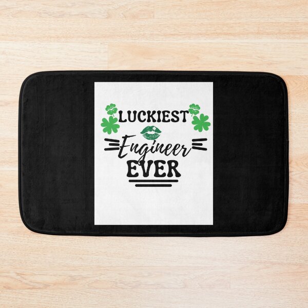 Item preview, Luckiest Engineer Ever - St. Patrick's Day designed and sold by PrintexDesigns.