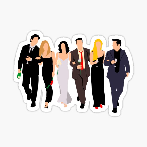 Cast Party Minimalist Sticker