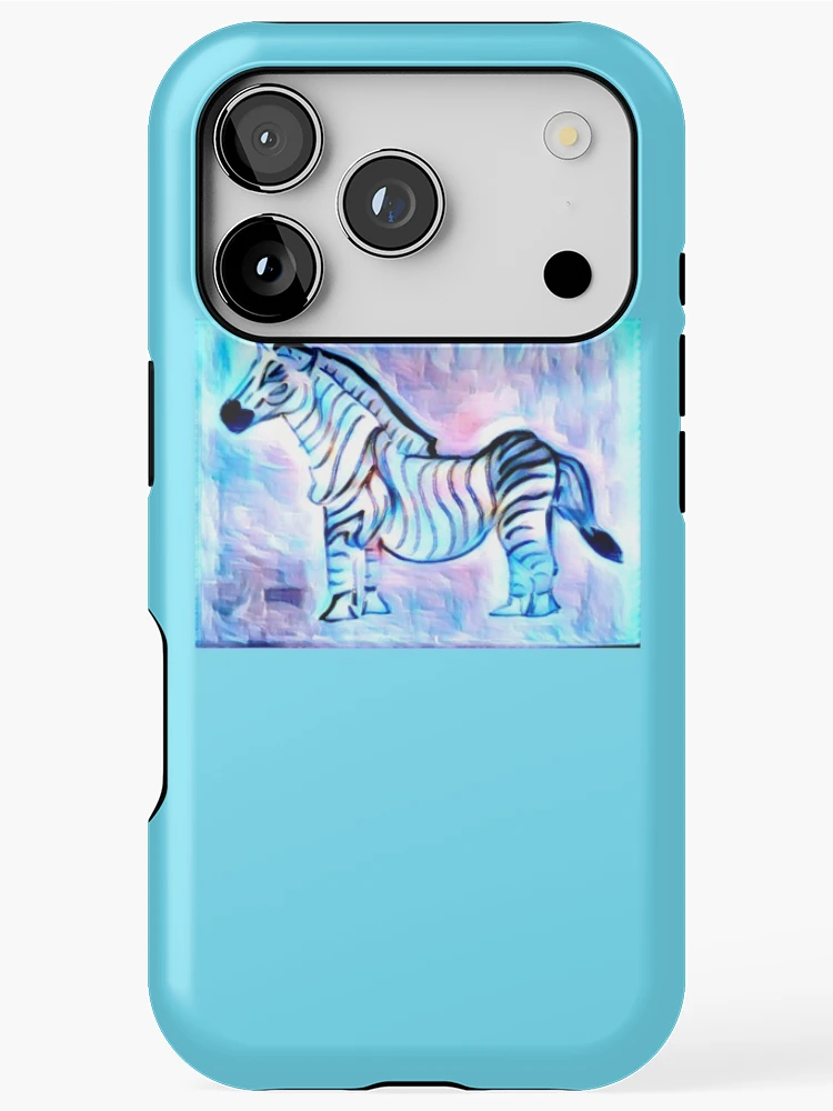 Thumbnail 1 of 4, iPhone Case, Psychadelic Zebra designed and sold by DesignsofNote.