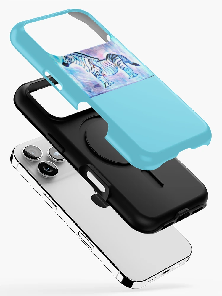 Thumbnail 2 of 4, iPhone Case, Psychadelic Zebra designed and sold by DesignsofNote.