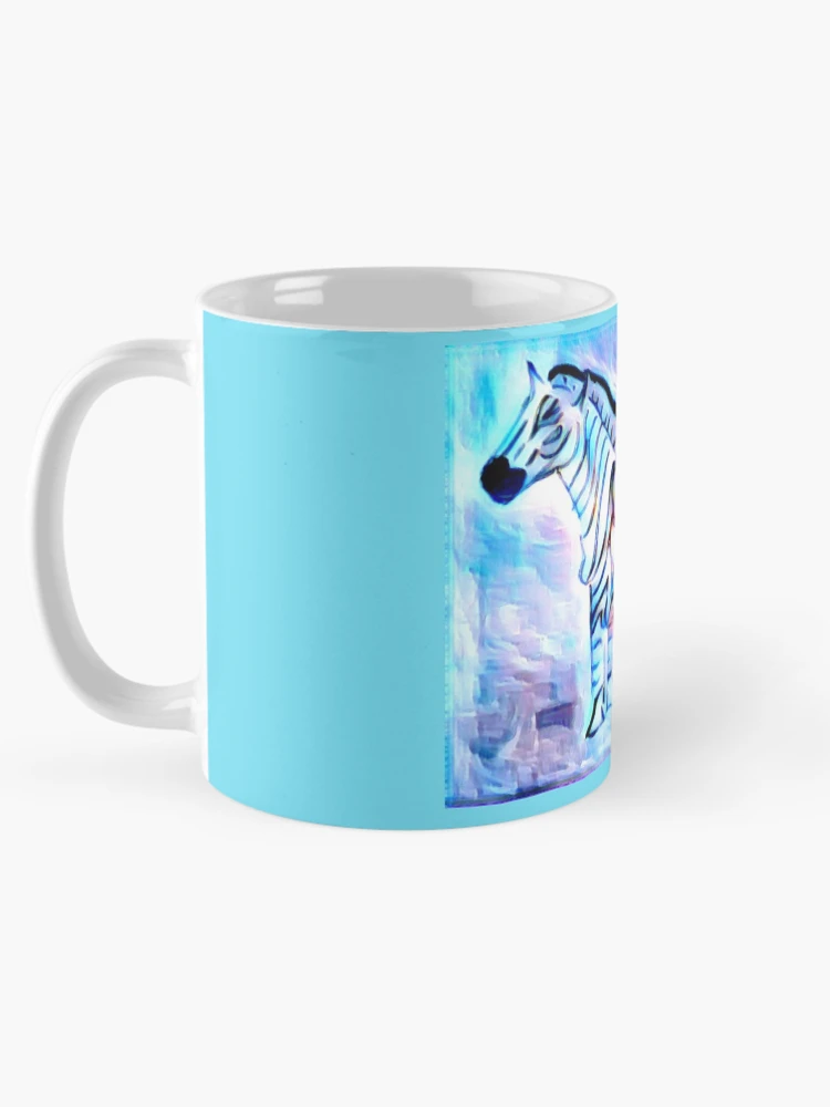 Thumbnail 5 of 6, Coffee Mug, Psychadelic Zebra designed and sold by DesignsofNote.