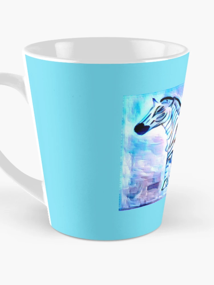 Thumbnail 3 of 4, Coffee Mug, Psychadelic Zebra designed and sold by DesignsofNote.