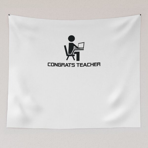 Item preview, Congrats Teacher designed and sold by NiceShirtY.