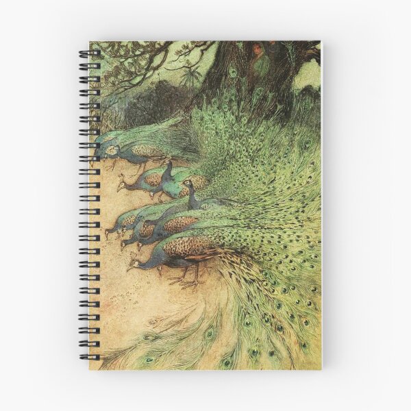 Item preview, Peacocks from India  - Warwick Goble designed and sold by Vintage Designs +.