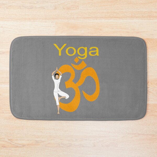 Item preview, Yoga Tree Pose with Om designed and sold by deepakrode7.