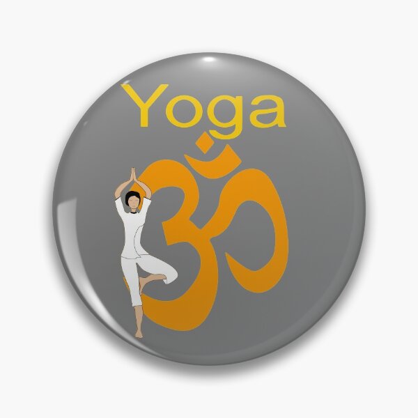 Item preview, Yoga Tree Pose with Om designed and sold by deepakrode7.