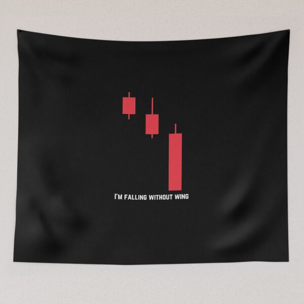Item preview, I'm falling Without Wing Chart designed and sold by TraderShirts.