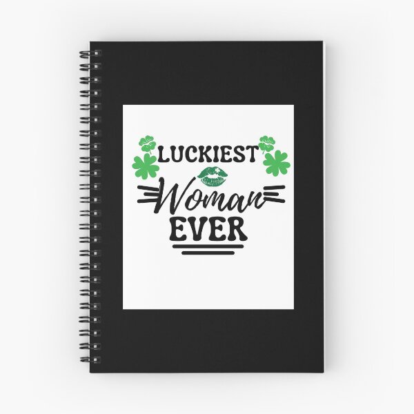 Item preview, Luckiest Woman Ever - St. Patrick's Day designed and sold by PrintexDesigns.