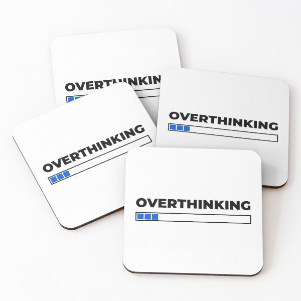 Item preview, Overthinking progress bar designed and sold by EnjoyMyTees.