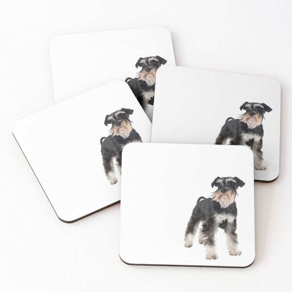 Item preview, Cute small Schnauzer Illustration designed and sold by DunyaK.