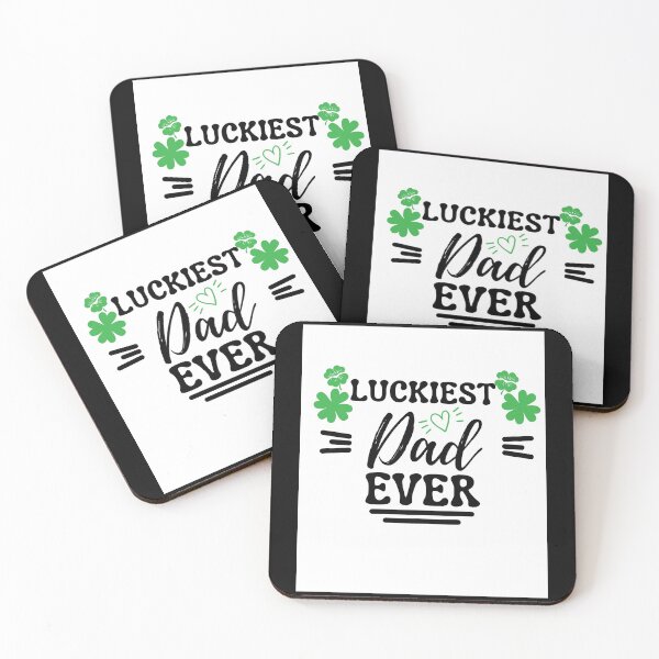 Item preview, Luckiest Dad Ever - St. Patrick's Day designed and sold by PrintexDesigns.