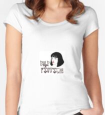 Pulp fiction Women's Fitted Scoop T-Shirt