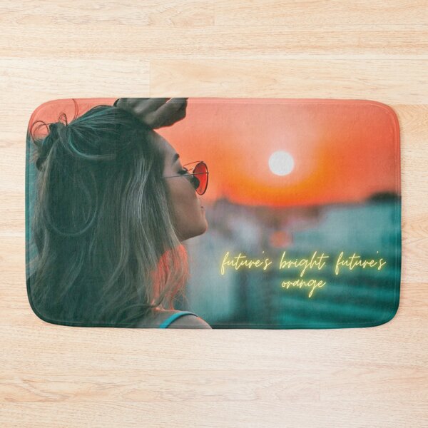Item preview, motivational gift ,future's bright,future's orange ,positive thinking , shine bright , positivity , positive thoughts , good vibe  designed and sold by MiryamSocol.