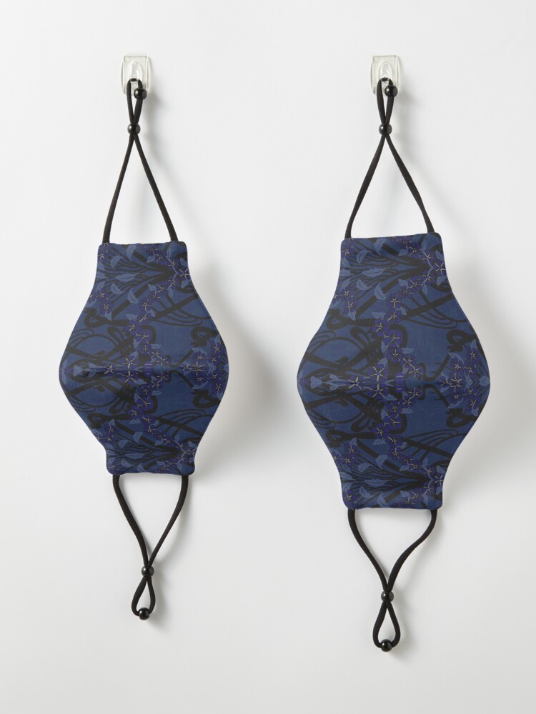 Alternate view of Art Nouveau Shadow Garland Mask