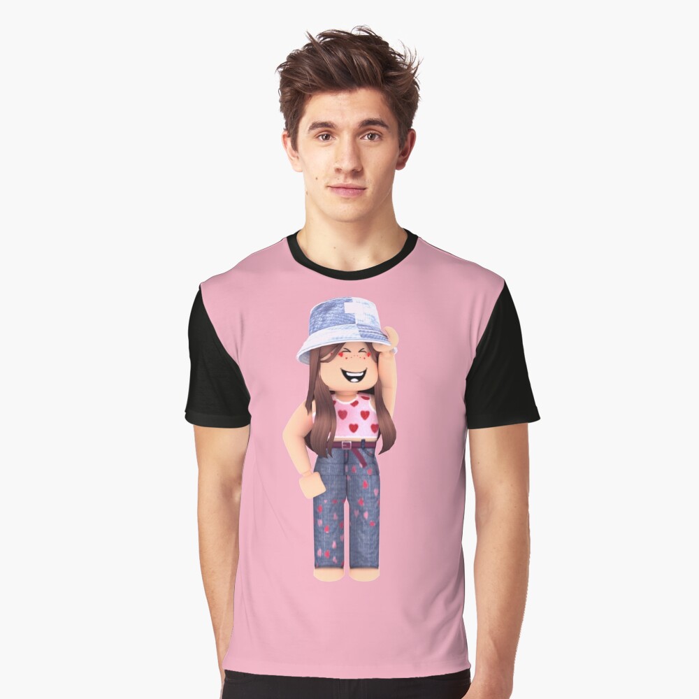 Valentines Aesthetic Roblox Girl T Shirt By Chofudge Redbubble - pink camisetas t shirt roblox girl aesthetic