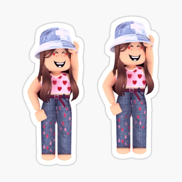 Aesthetic Roblox Stickers Redbubble - artsy aesthetic roblox outfits